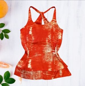 bcbgmaxazria Flowy Marbled Strappy Tank